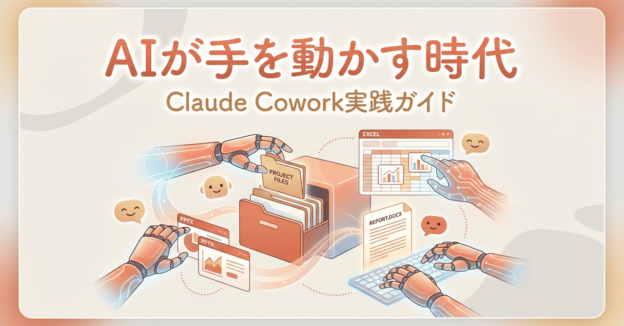 Claude Coworkを実際に使ってみた（note サムネイル）