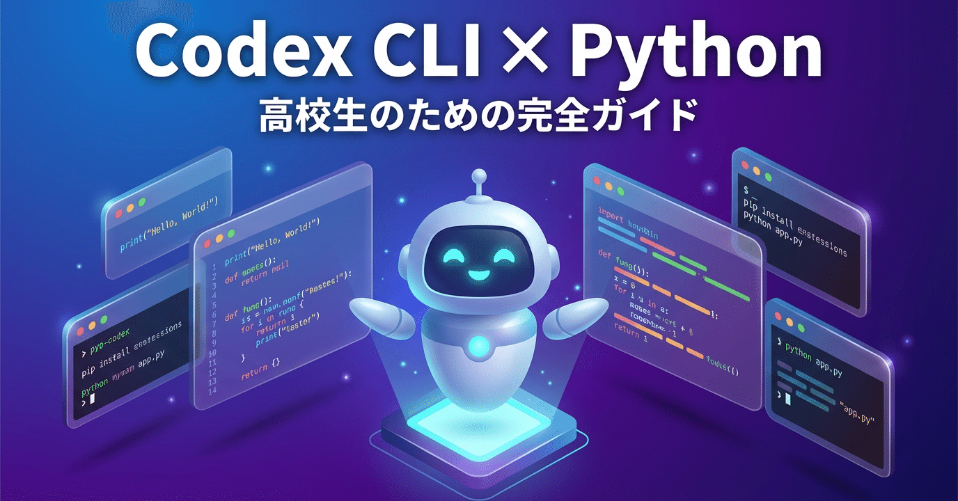 ChatGPT Plusユーザー向けPython学習ガイド(note サムネイル)