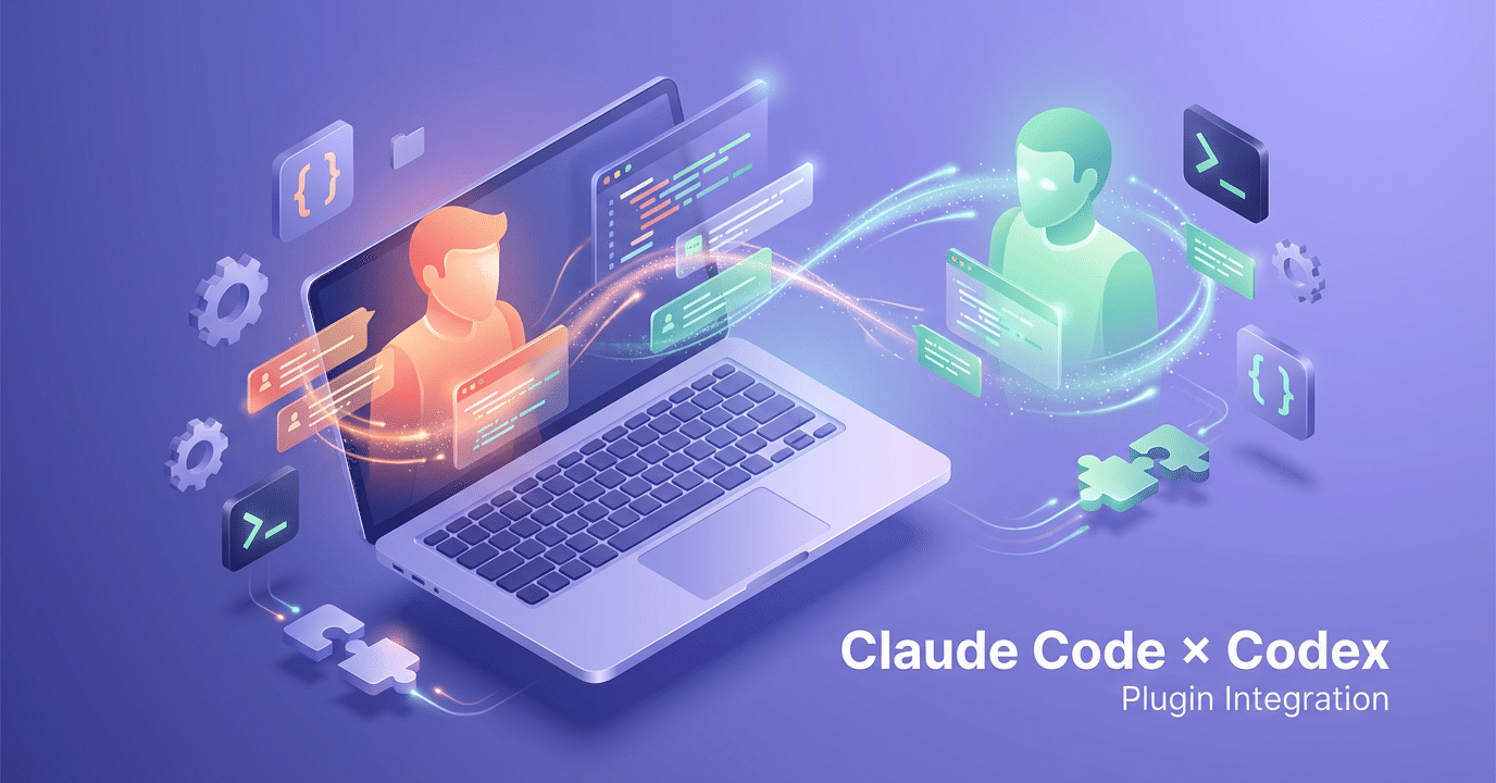 Claude CodeからCodexを呼んでレビューするOpenAI公式プラグインを試す(note サムネイル)