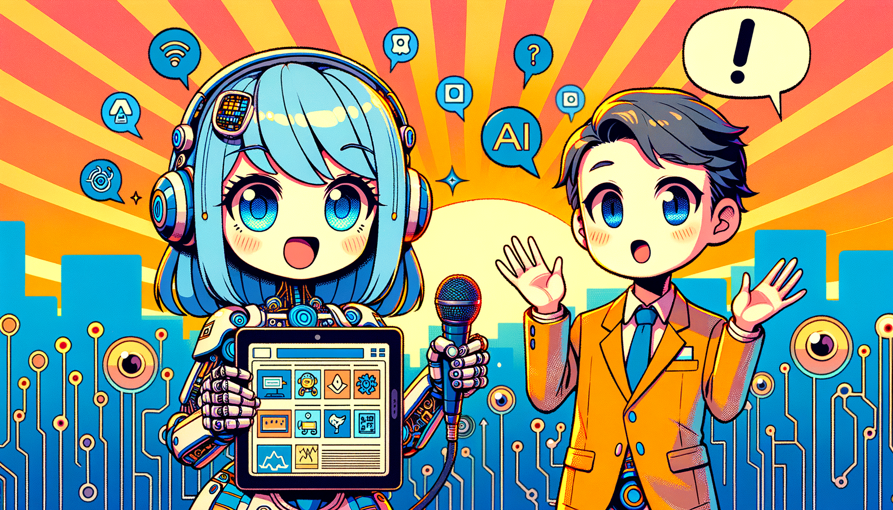 2026年3月初週のAIトレンドを表す漫画風サムネイル