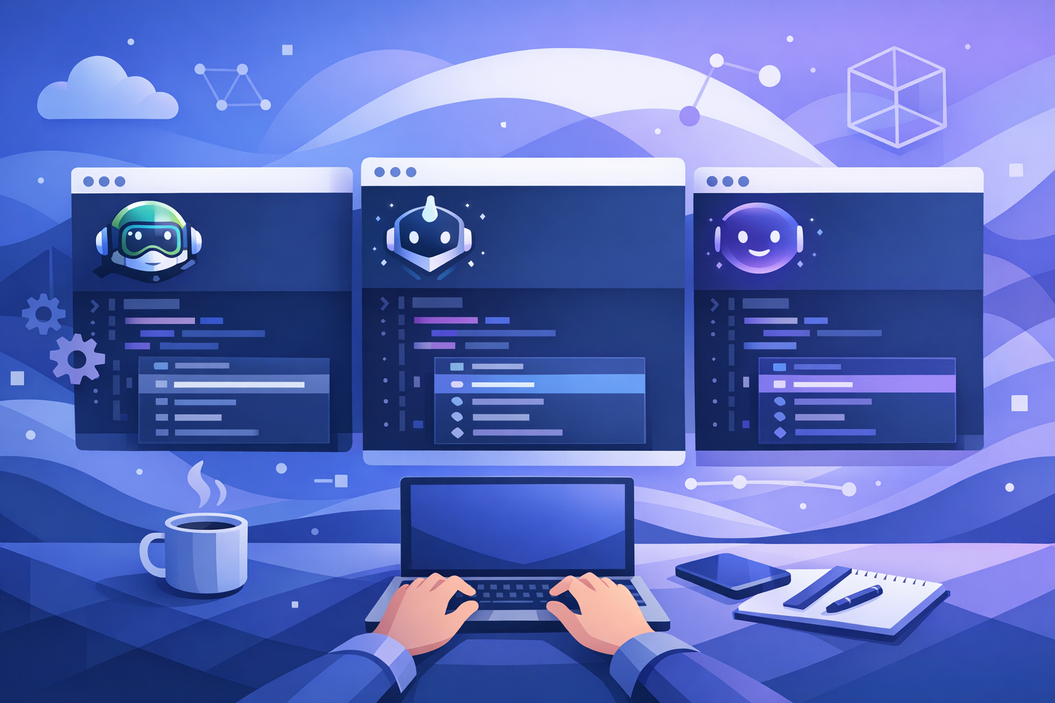 【2026年】AIコーディングアシスタント おすすめ6選｜GitHub Copilot vs Cursor vs Claude Code