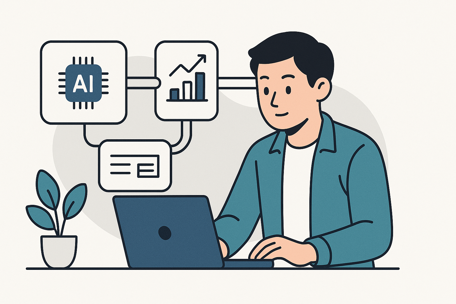 Professional illustration for blog section about 関連記事
related to ultimate ai tools guide 2026