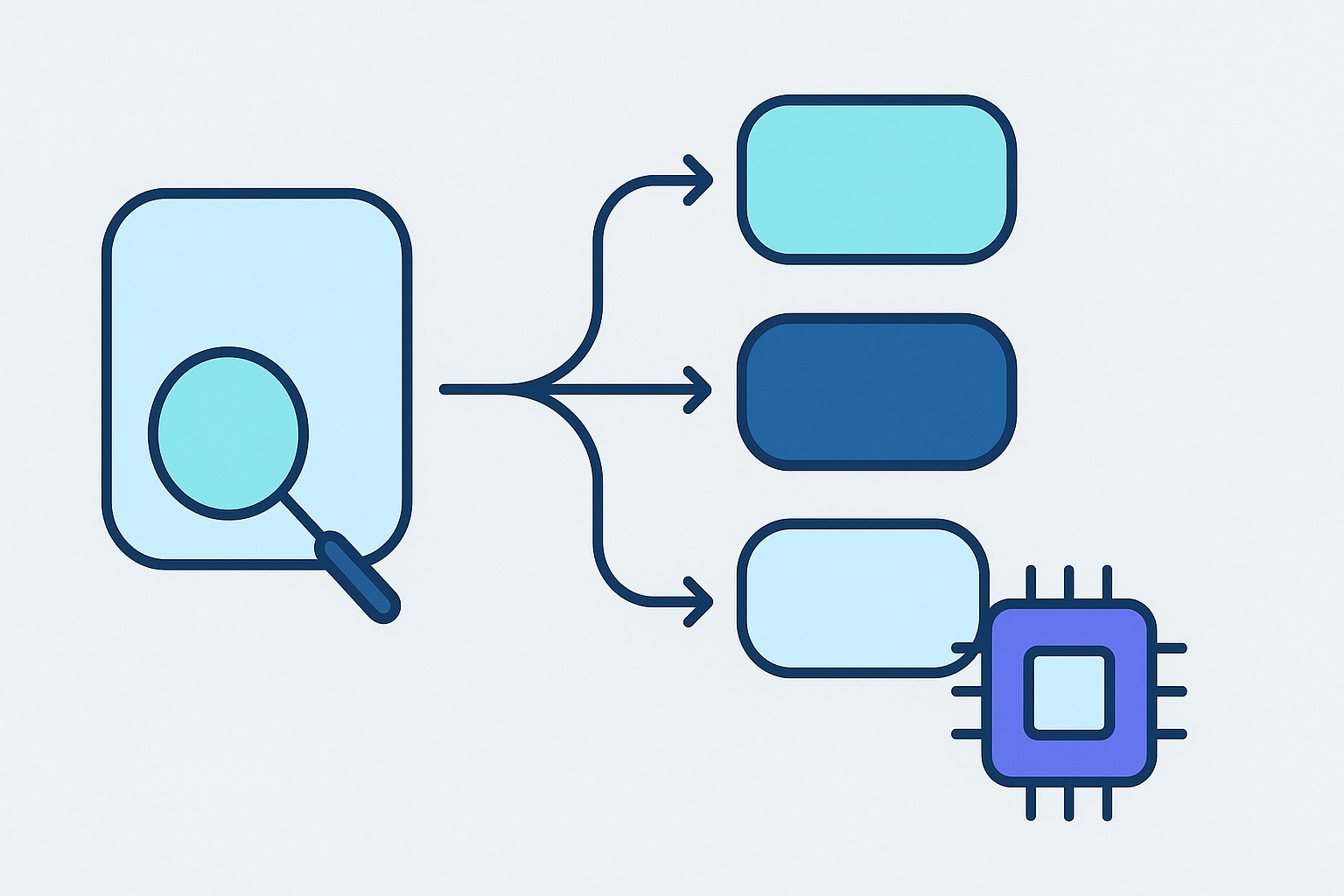 Keyword intent mapping diagram for AI SEO tools comparison