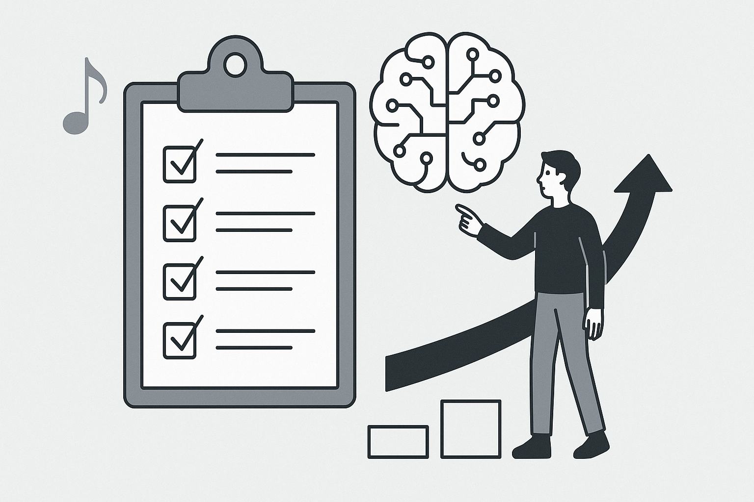 Checklist summary for choosing AI music generator and next steps