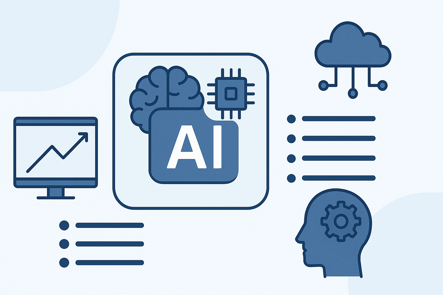 AI overview style snippet layout with bullet points