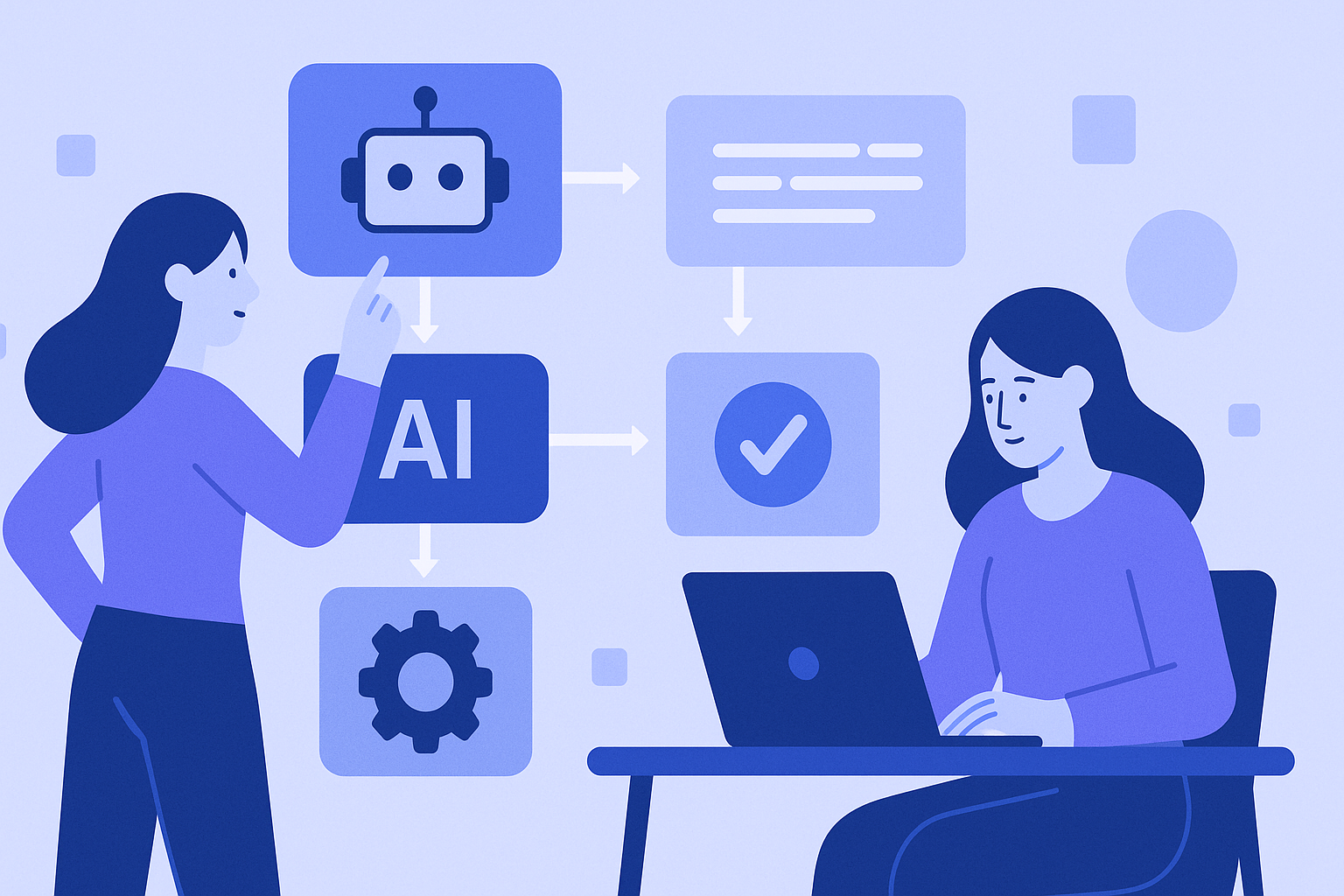 ノーコードで作るAI業務フロー自動化｜Zapier・Make活用ガイド