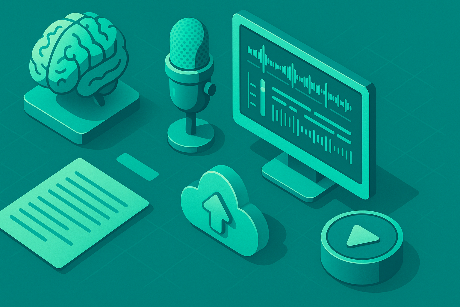 AIポッドキャスト制作ツールおすすめ6選｜台本・編集・配信を効率化