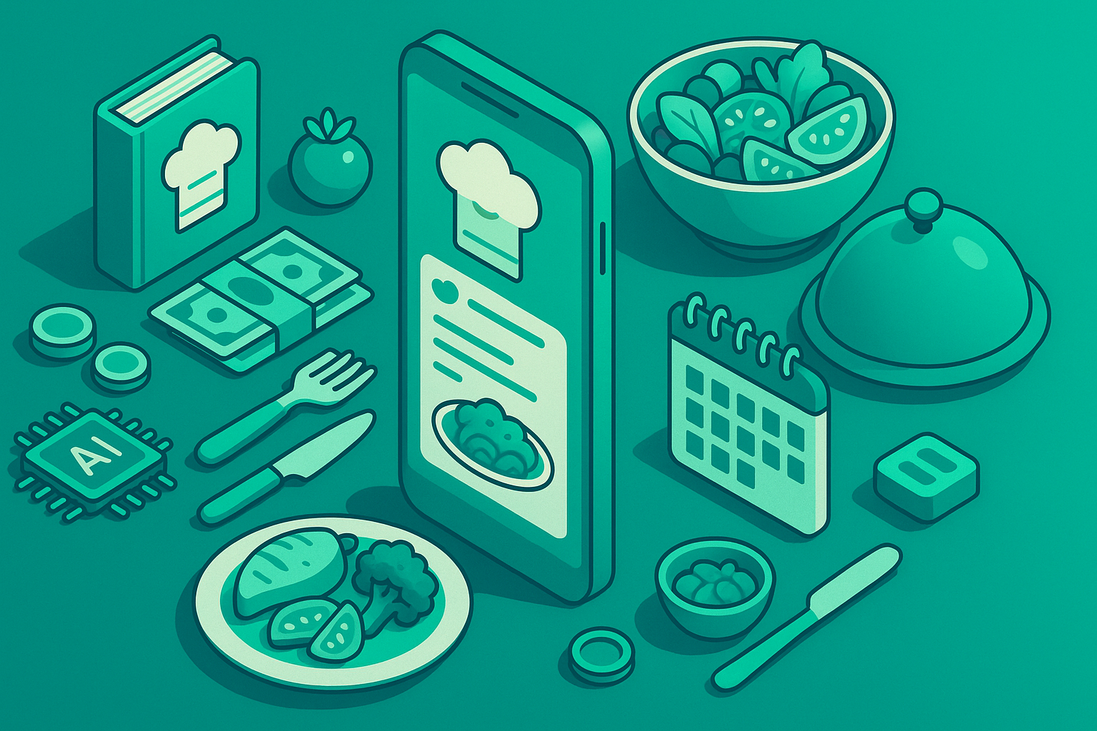 AI料理レシピ・献立計画アプリ おすすめ5選｜食費を減らして栄養バランスを改善