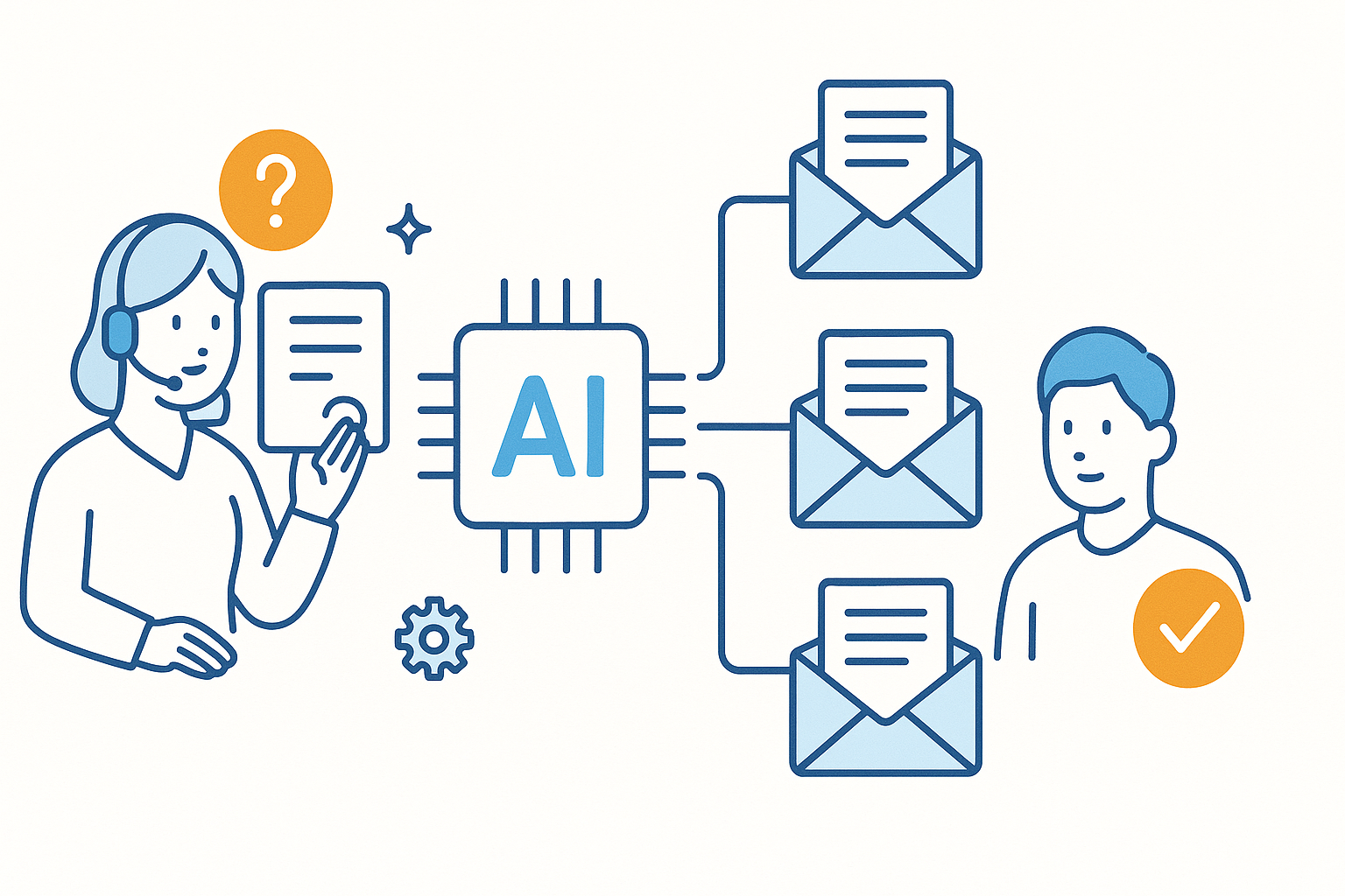 AIでサポートチケット振り分けを自動化する方法|一次対応を高速化